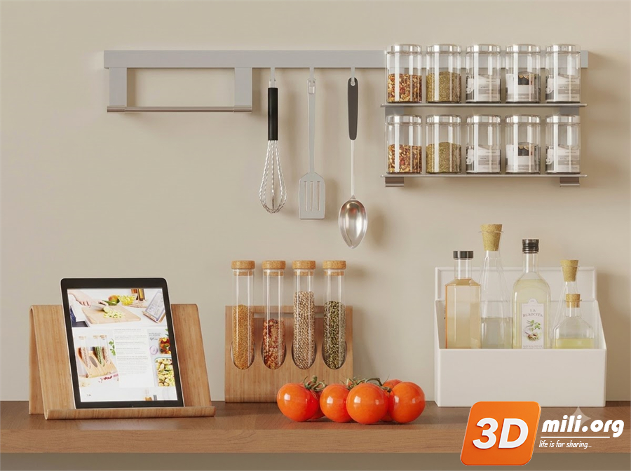 Kitchen accessories Skp Files 